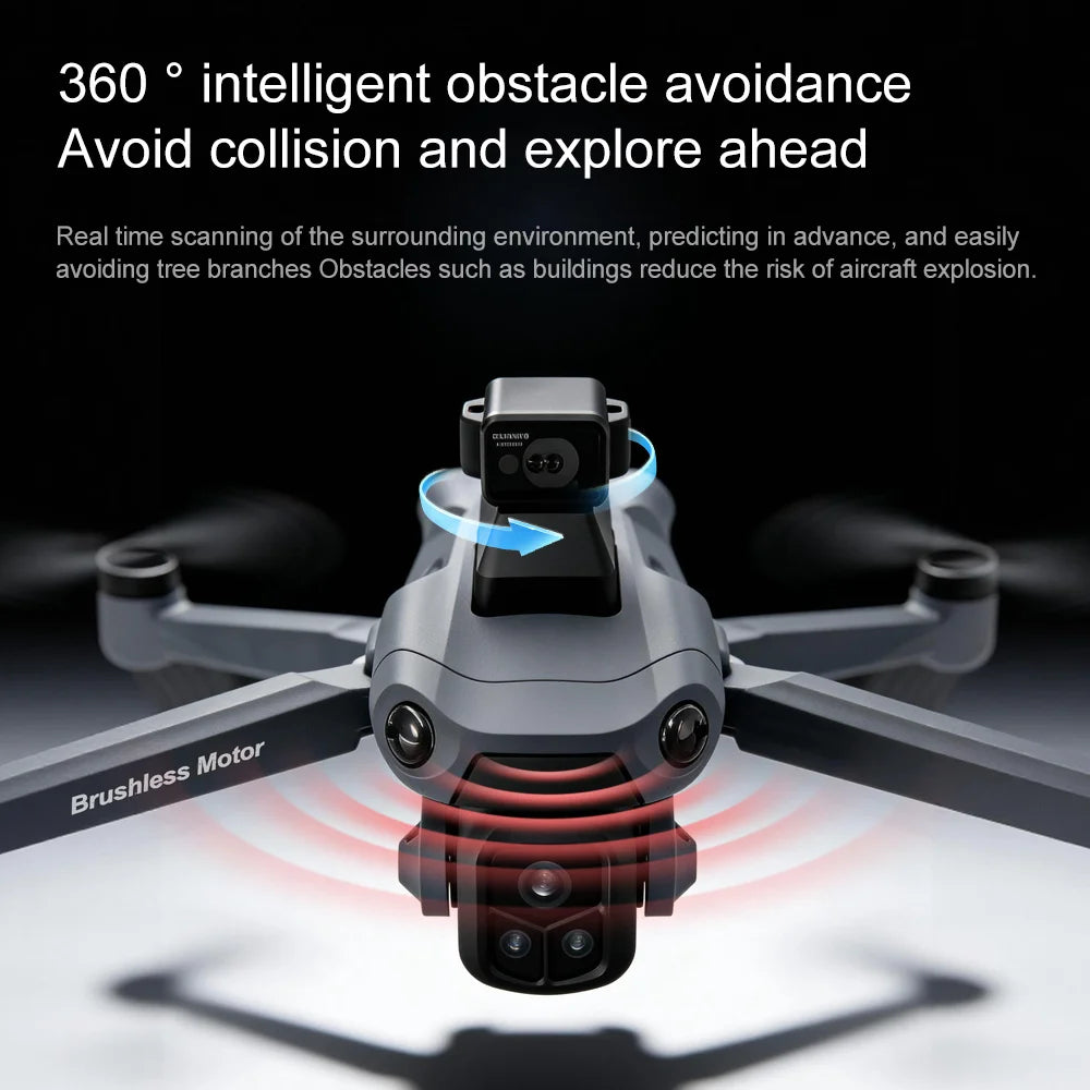 Lenovo V918 Max GPS Drone 4K 8K Professional HD Camera Photography Brushless Foldable Quadcopter Laser Obstacle Avoidance Dron from China