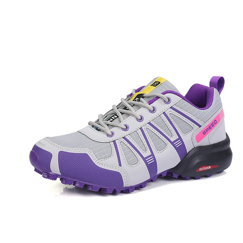 Women's Waterproof Hiking Shoes Outdoor Sports Shoes Women's Walking Travel Sports Shoes Bicycle Sports Shoes from China
