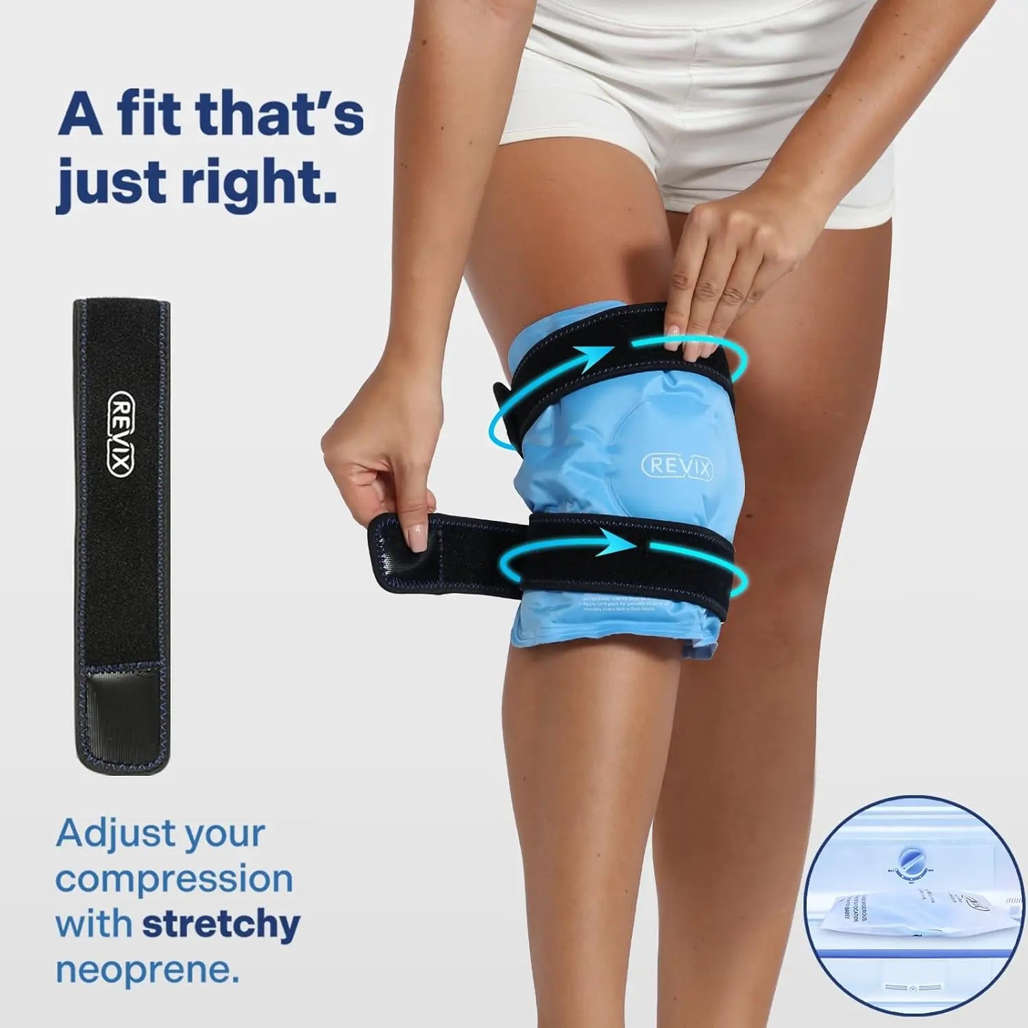 Reusable Gel Cold Knee Compress Therapy