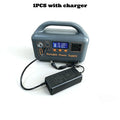 Portable Power Station Solar Generator with Solar Panel (Optional), 400W 192Wh LiFePO4 Power Bank, with Camp Solar Charger from China