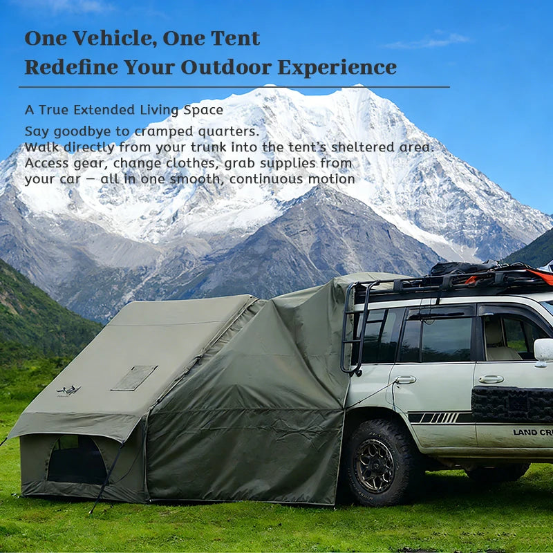 PAKICETUS Inflatable camping tent 4-8 people with windows portable water-resistant camping tent  Four season tents from China