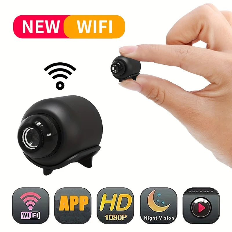 New X5 Mini Camera 1080P Clear Night Vision Lightweight Portable Premium Cams Motion Detection Wireless WiFi Surveillance Camera from China