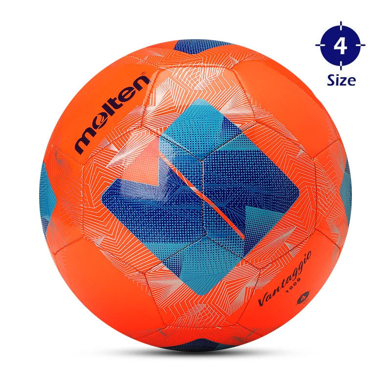 Molten Football Balls Official Size 5 Size 4 Machine-stitched High Quality Soft TPU Material Outdoor Soccer Training from China