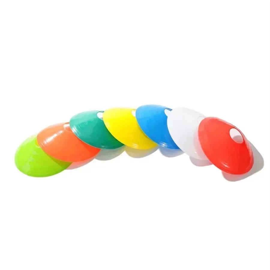 10Pcs Soccer Training Cone Plate or Field Marking Equipment