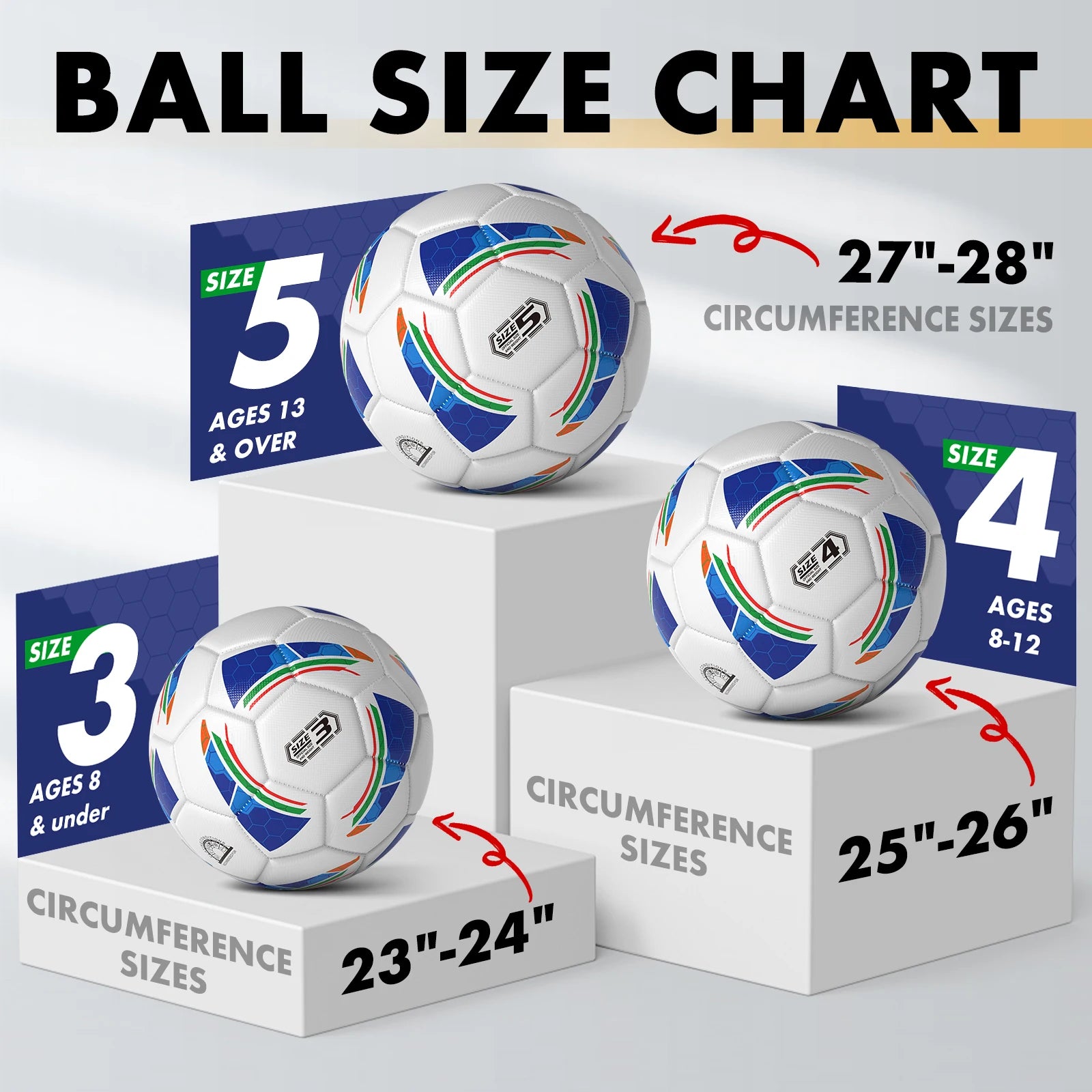 Size 3/4/5 Soccer Professional Outdoors Sports Match Balls Training Seamless High Quality PU Football Training from China