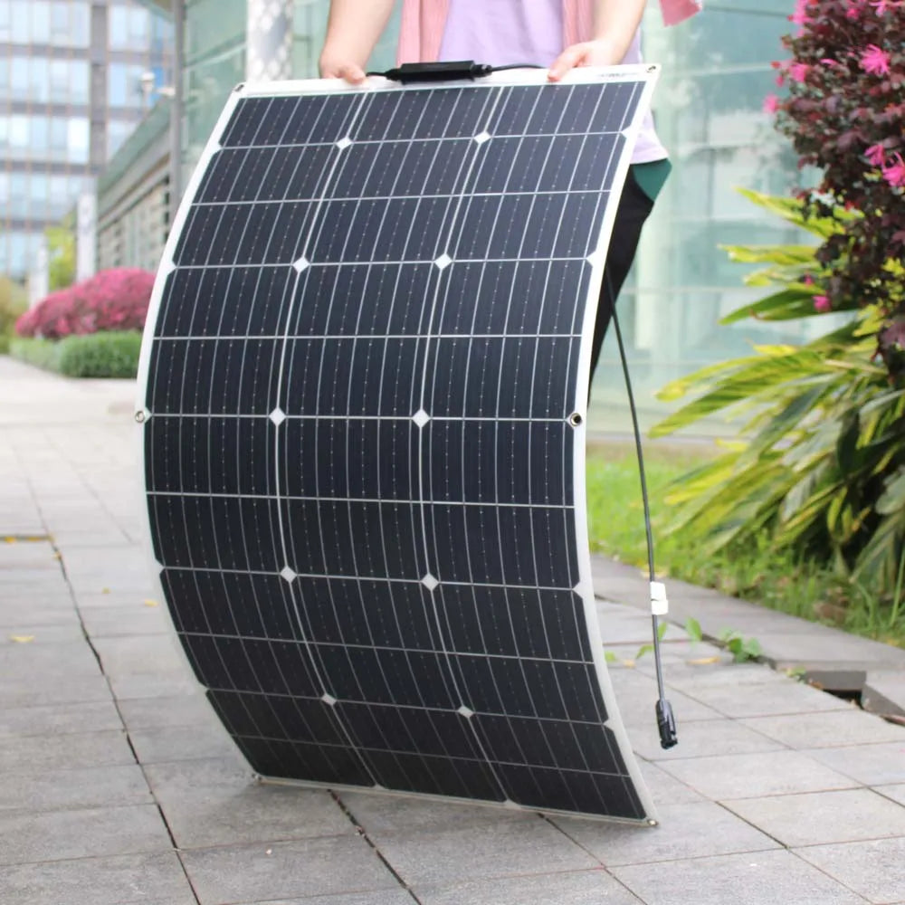 100 Watt Solar Panel 200w 300w 400w Flexible PET Solar Panel