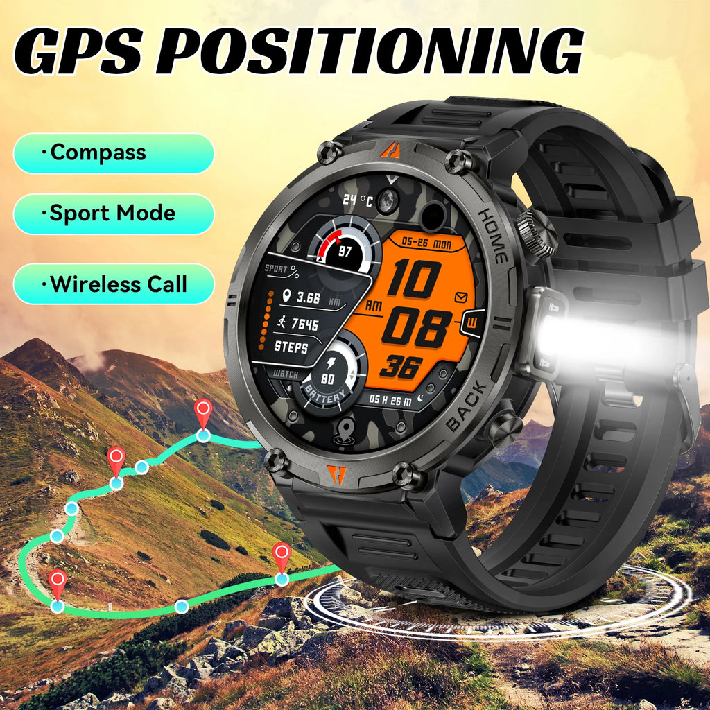 Waterproof Smart Watches with GPS, HD Activity Tracker and Heart Rate