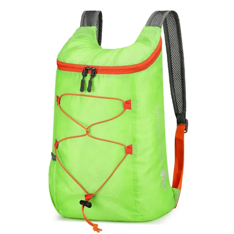 Multifunctional Outdoor Folding High Density Lightweight Waterproof Nylon Fabric Backpack