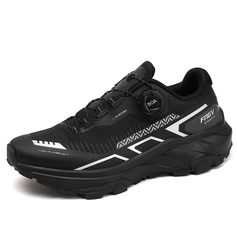 Men's Running Shoes 2025 New Breathe Mesh Outdoor Off Road Hiking Shoes Cushioning from China