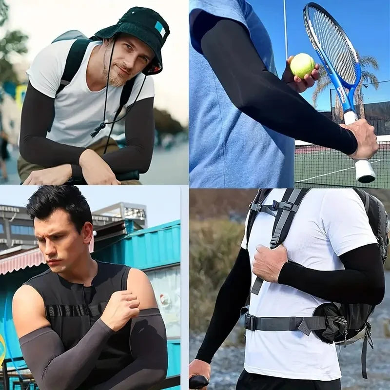 5 pairs of breathable UV protection arm sleeves