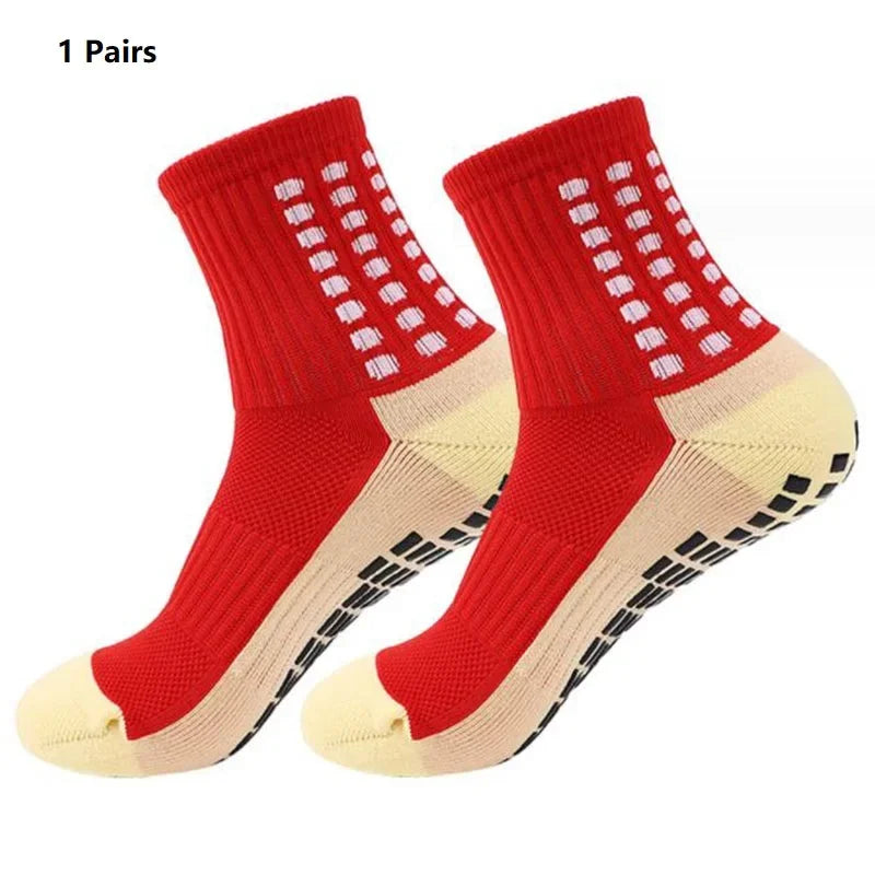 Grip Soccer Socks Anti Slip Non Slip Men's Athletic Socks for Football Basketball Sports, 1/10/12/20 Pair 2025 from China