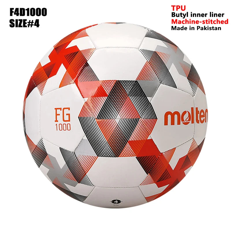 Molten 2027 Soccer Balls Standard Size 5 Size 4 High Quality Outdoor Grass Team Sports Match Game Football Training futbol topu from China