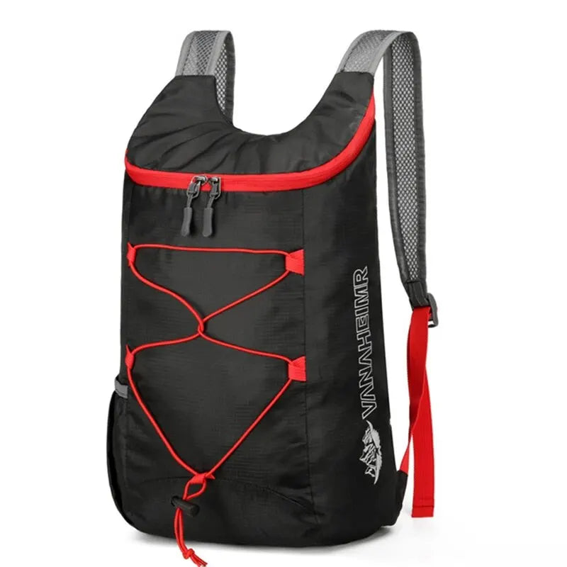 High Density Lightweight Waterproof Multifunctional Outdoor Folding Backpack