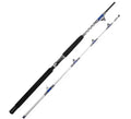 1.98M 2.1M Saltwater Spinning Big Game Fishing Rod 50kg 2 Piece Offshore Trolling Rod Sea Boat Fishing Pole with Roller Guides from China