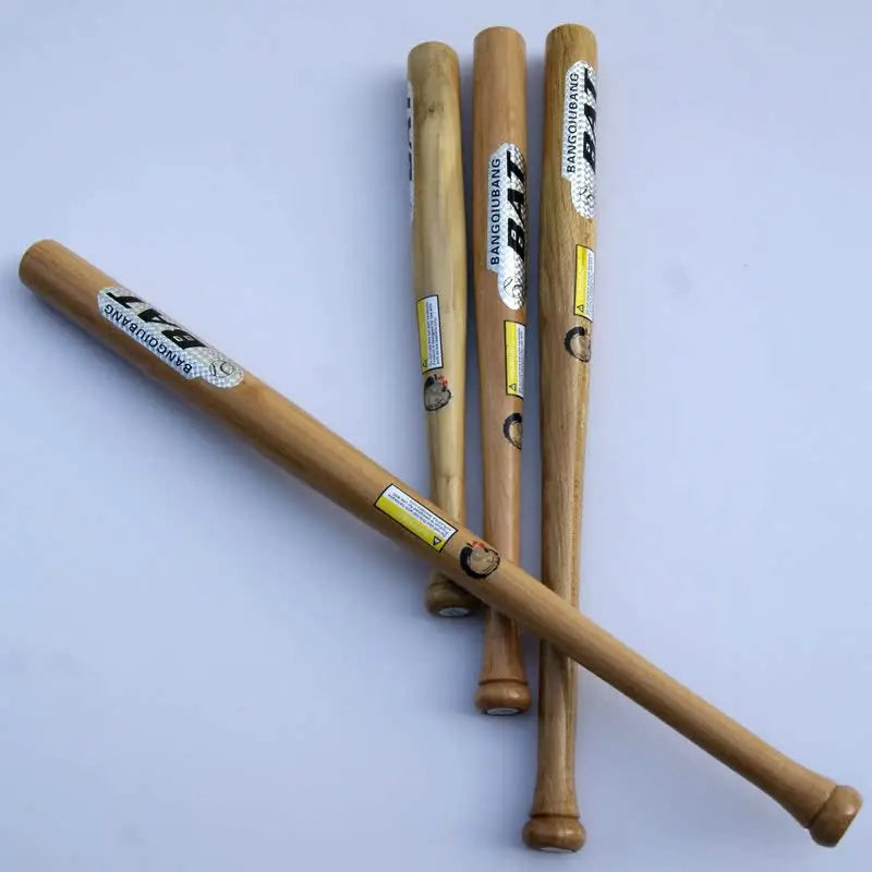 High Quality 54cm Long Real Wood Baseball Softball Bat