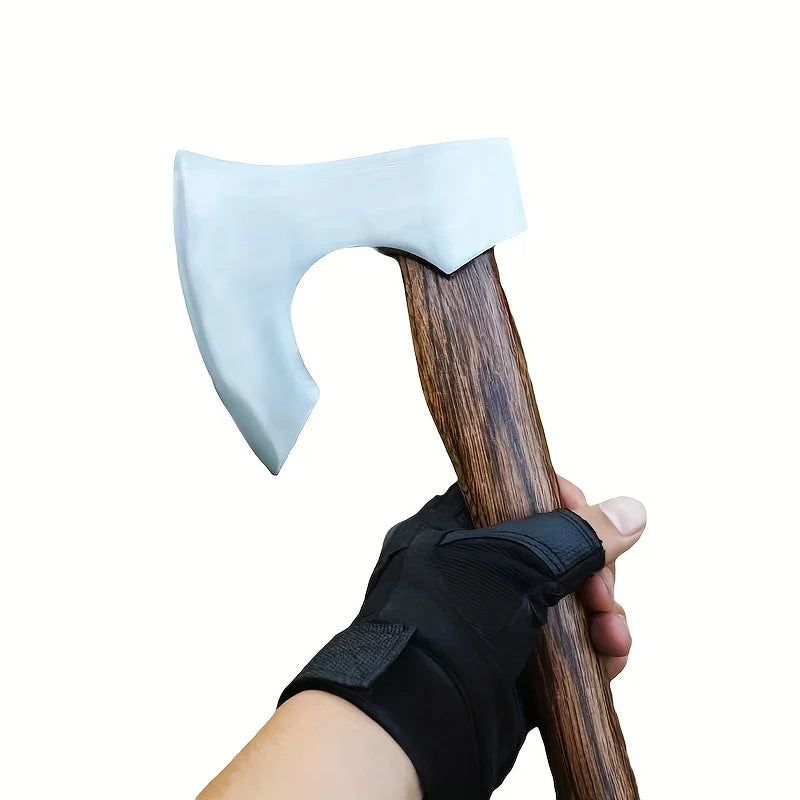 Hand Forged Viking Tomahawk Axe High Manganese Steel Camping Tree Cutting Tool Durable Outdoor Woodworking Firewood Logging Axe