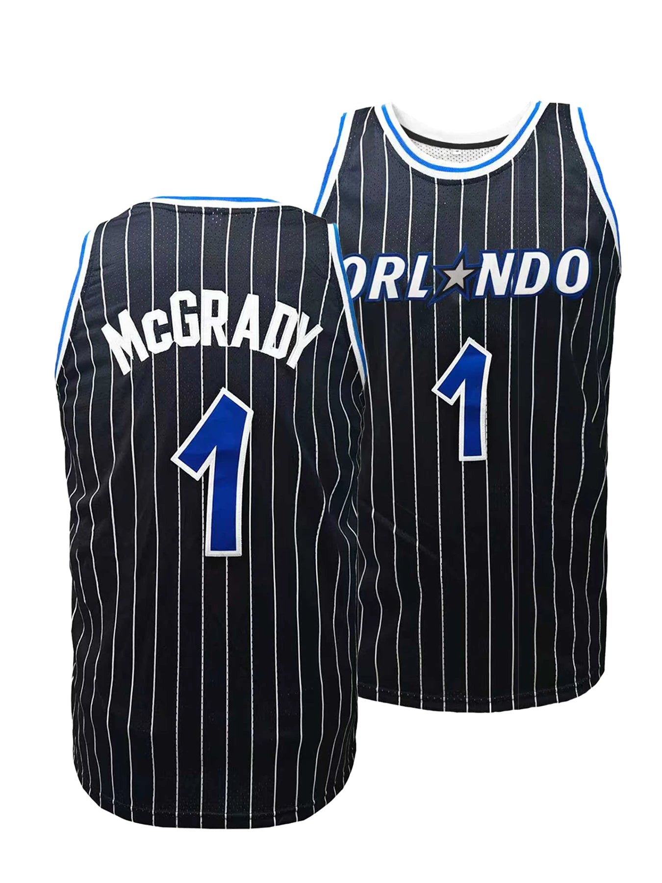 Men's Retro Orlando Magic (Past Stars) Basketball Jersey
