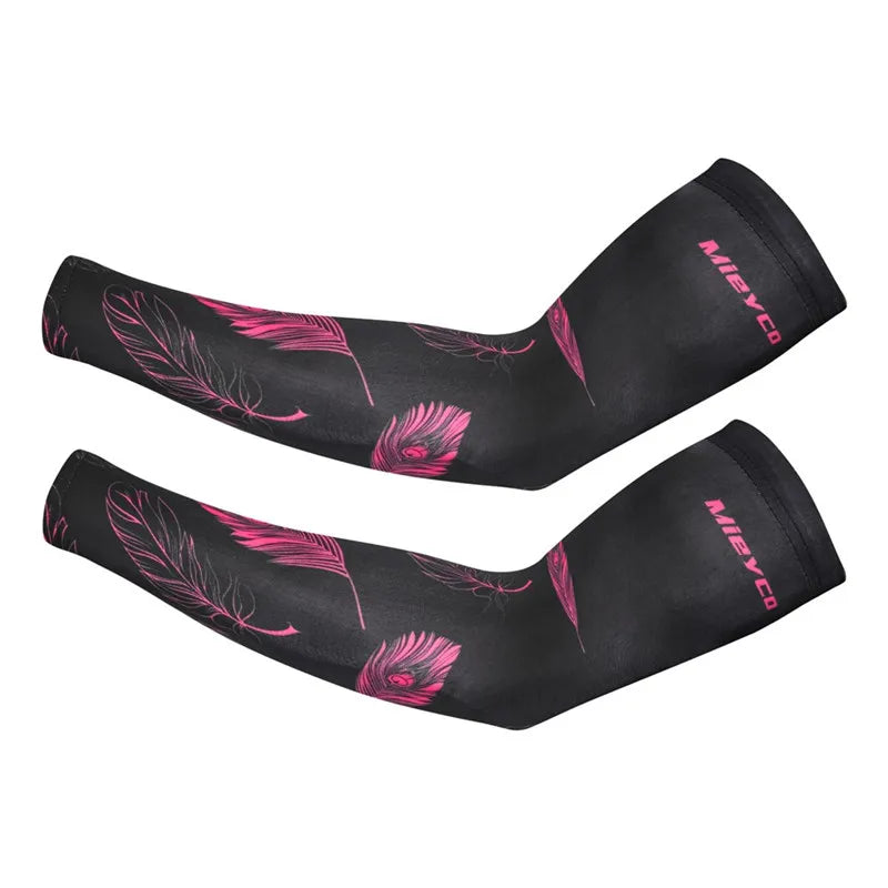 1 Pair Silk Sun Protection Arm Sleeve With Various Styles and Sizes