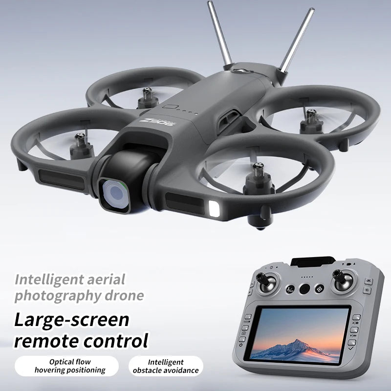 Lenovo Z906 Drone 8K Aerial HD Intelligent Avoiding Obstacle with Larger Screen Remote Control Folding Brushless Power GPS Drone from China