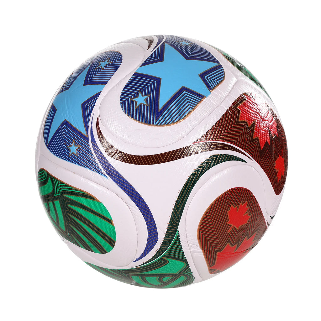 2026 High Quality Soccer Ball Official Size 5 PU Material Seamless Wear Resistant Match Training Futbol Voetbal Bola
