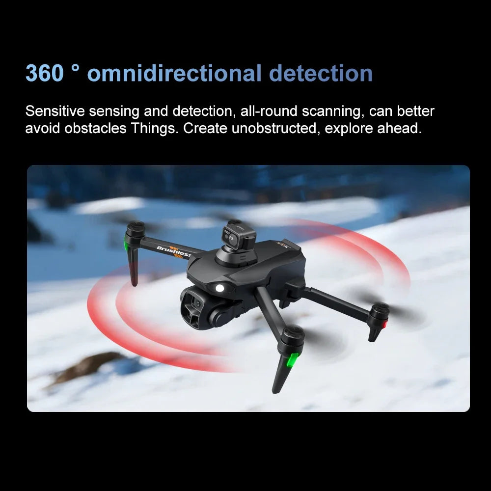 Lenovo V916MAX GPS 8K HD 4K Return Drone 5G Dual Camera Dron Remote With Screen Laser Obstacle Avoidance Drone RC Toys Gifts FPV from China