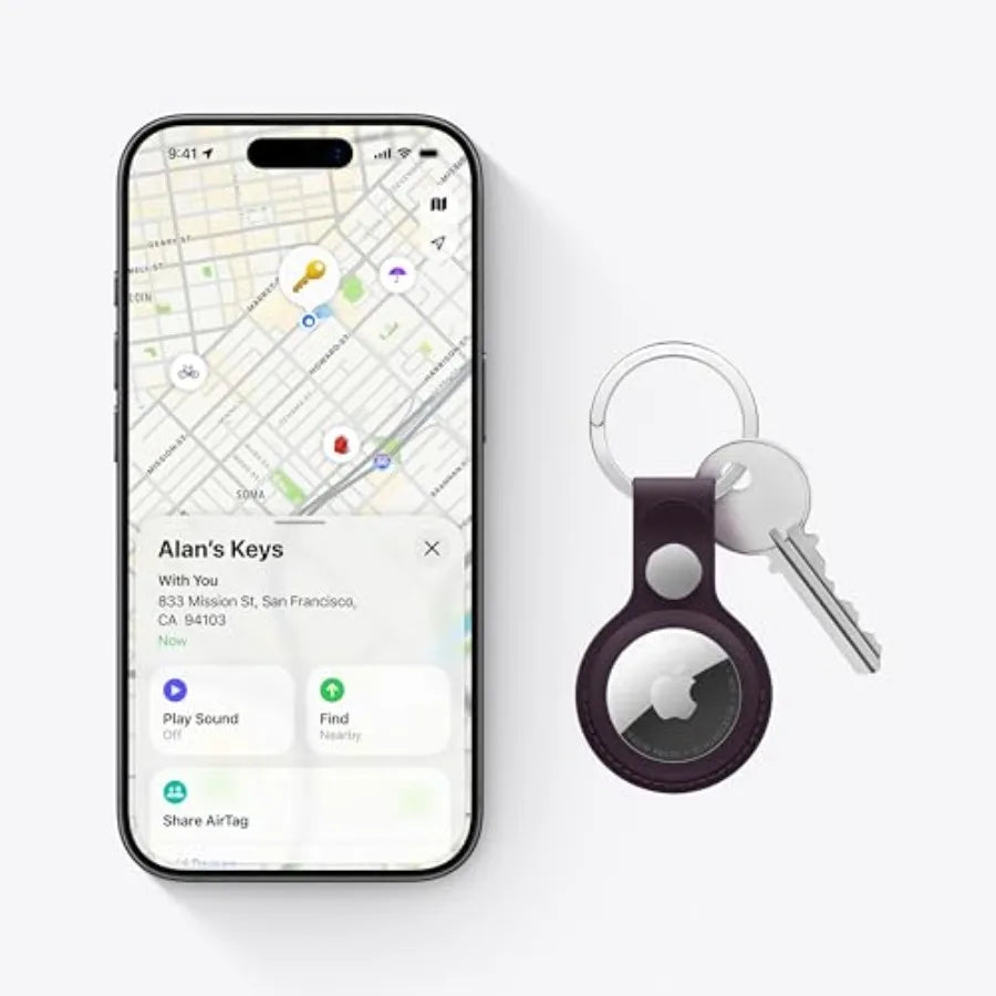Apple AirTag 2nd Generation : Tracker for Locating Items