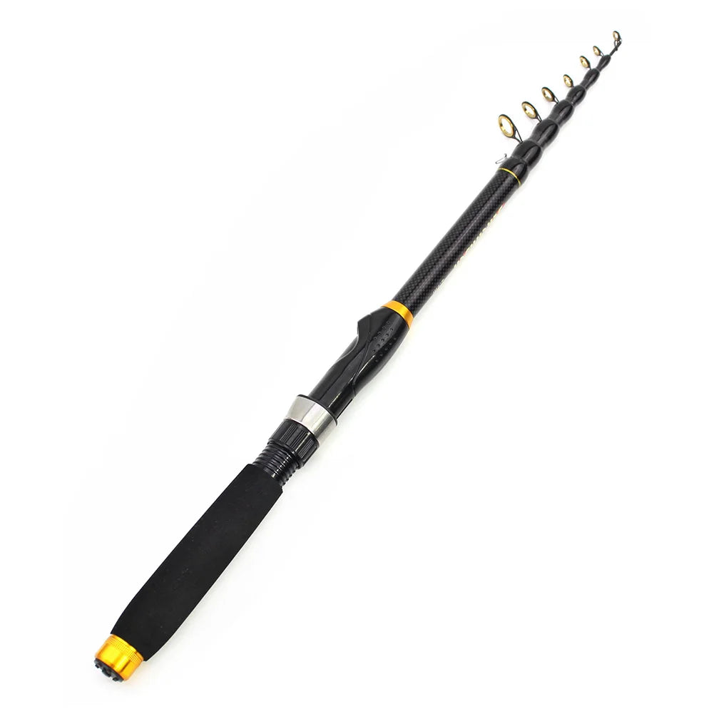 Carbon Fiber Fishing Rod Telescopic Spinning Rod