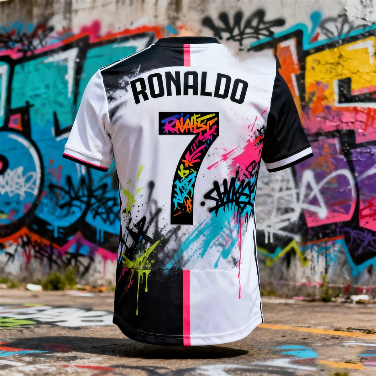 Kids Fashion Ronaldo Soccer Jersey T-Shirts