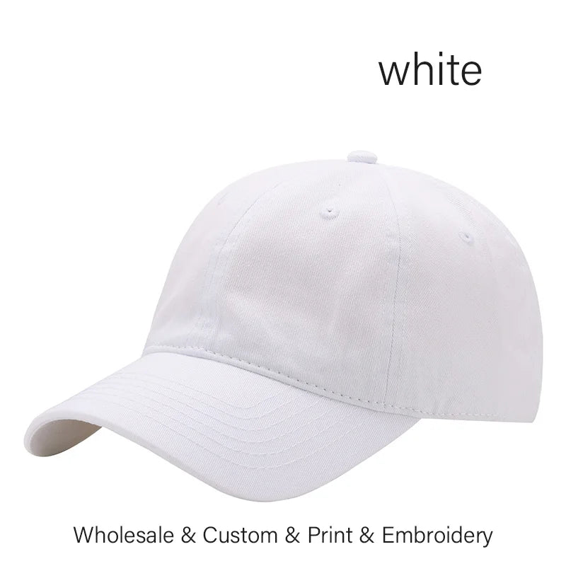 Custom Baseball Cap with Letter Embroidery for Women and Men