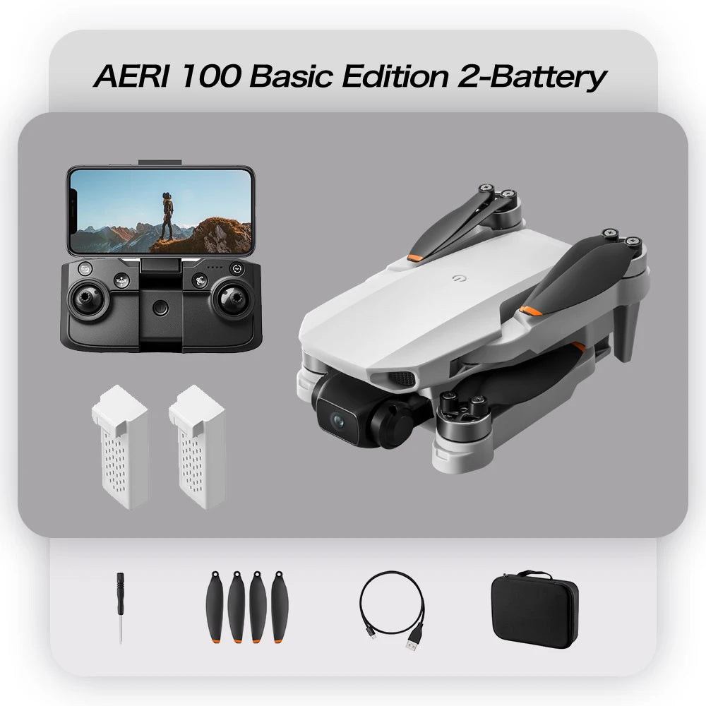 Lenovo Aeri100/Aeri100VR Remote Control Drone 5G WIFI RC Drone Quadcopter Obstacle Avoidance 8K HD Dual Camera FPV Mini Drone Toys from China