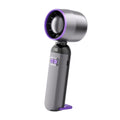 USB Rechargeable Handheld Turbo Fan with LED Digital Display
