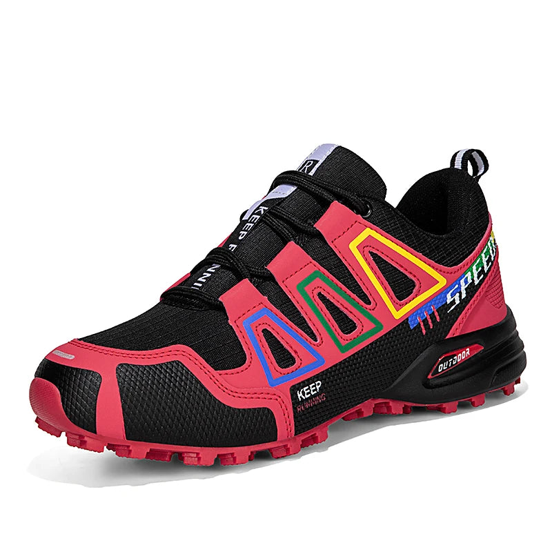 Women's Waterproof Hiking Shoes Outdoor Sports Shoes Women's Walking Travel Sports Shoes Bicycle Sports Shoes from China
