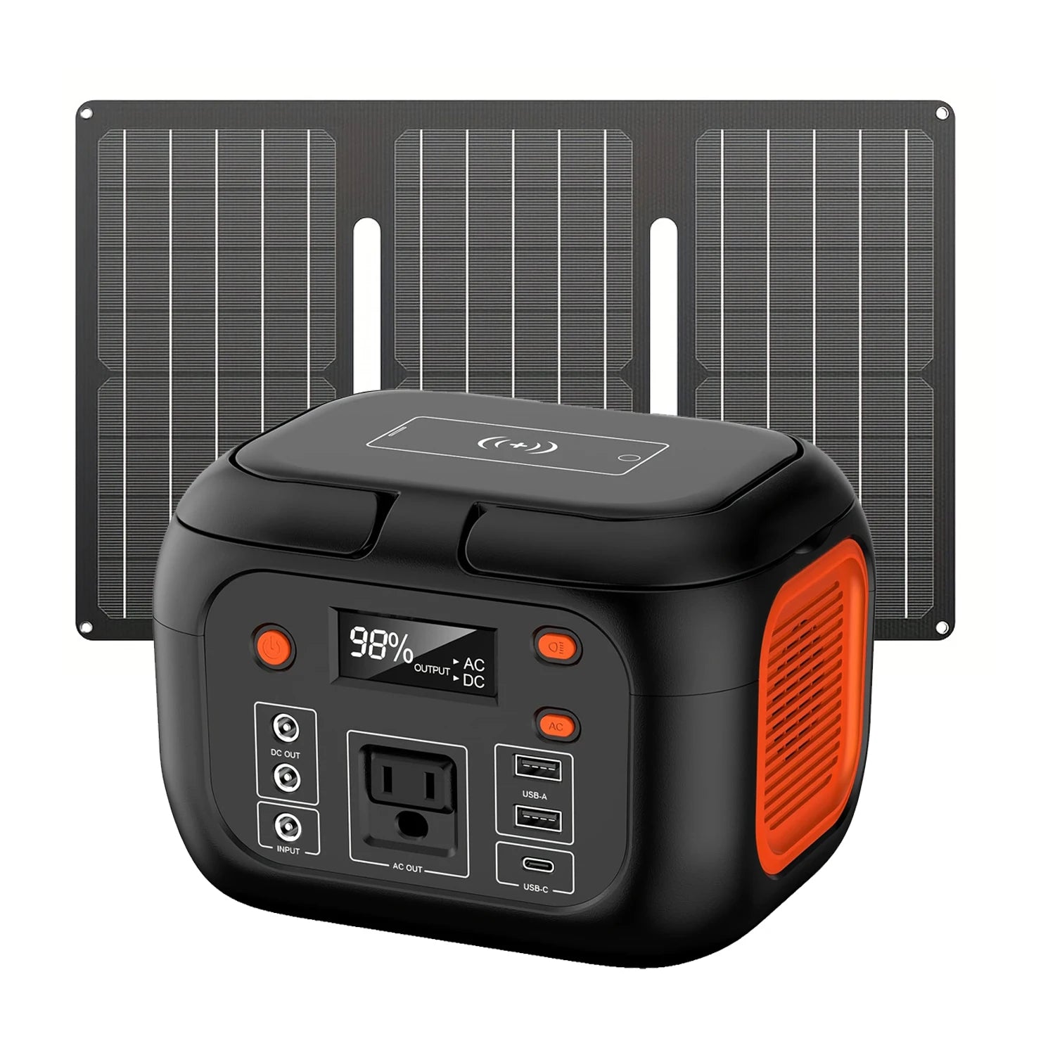 150W Portable Power Station with 30W Solar Panel