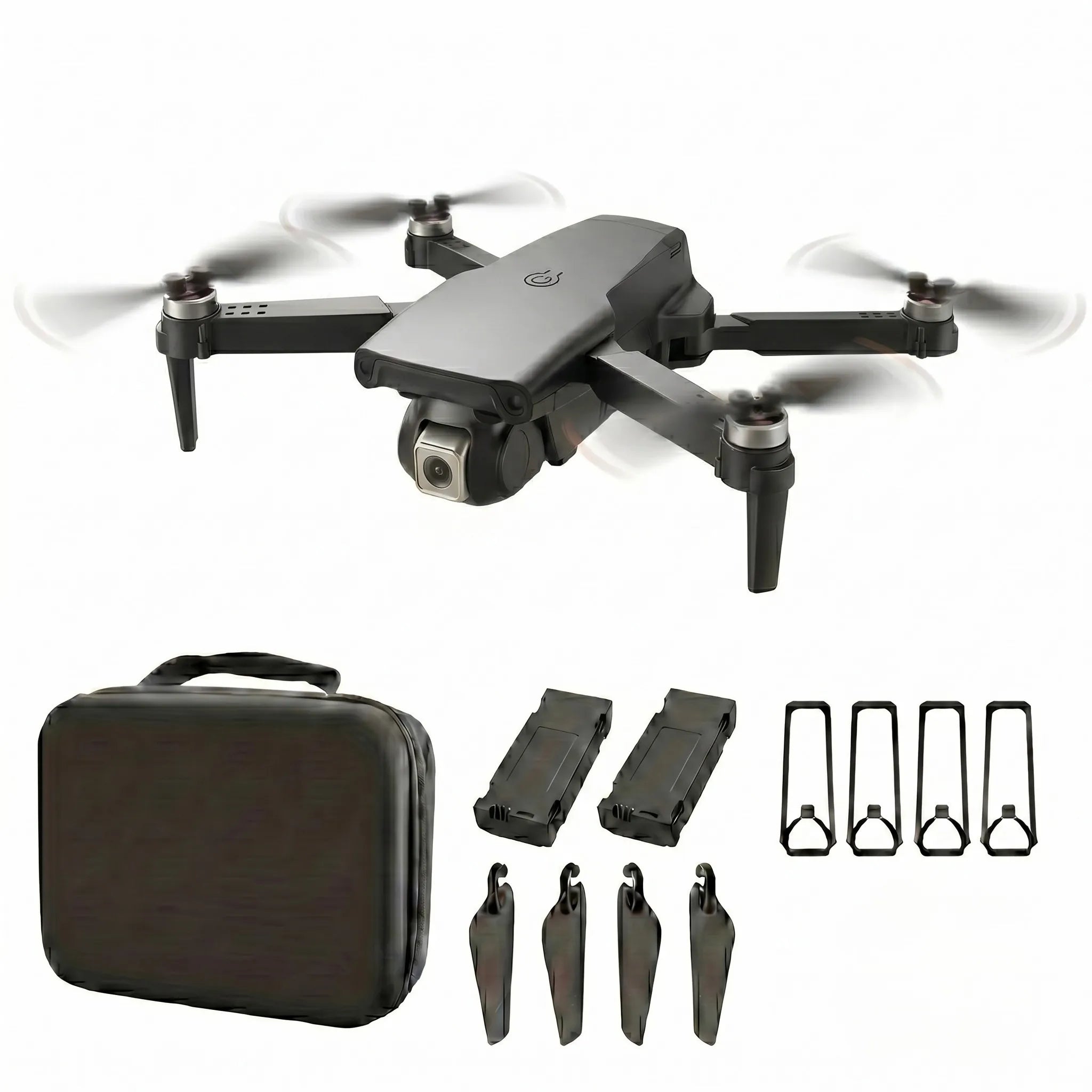 The Upgraded 2026 E99PRO MAX Drone Features Dual 8K Cameras, In-Screen Remote Control, Two Batteries, One-Key Return-to-Home, A Foldable Design, USB Charging, Wi-Fi Connectivity, and Flight Gaming Capabilities