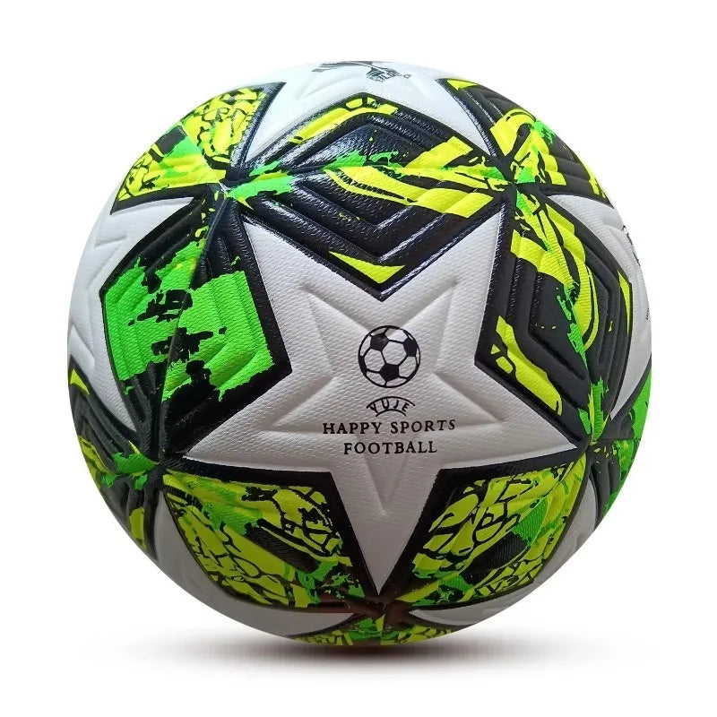 1pc Size 5 Soccer Ball Wear Rsistant Durable Soft PU Leather Seamless Football Adult competition training outdoors from China