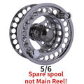 Goture Fly Fishing Reel 3/4 5/6 7/8 9/10 2+1BB Max Drag 8kg Lightweight CNC-machined Large Arbor Left/Right Fly Reel+Spare Spool from China