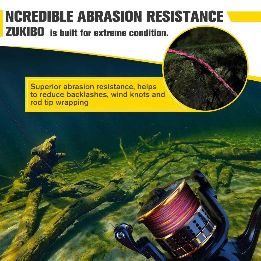1000M/500M Japan Original X-BRAID Upgrade X8 Super Strong Saltwater Fishing Line 8 Strands Multifilament Muiltcolor PE line from China
