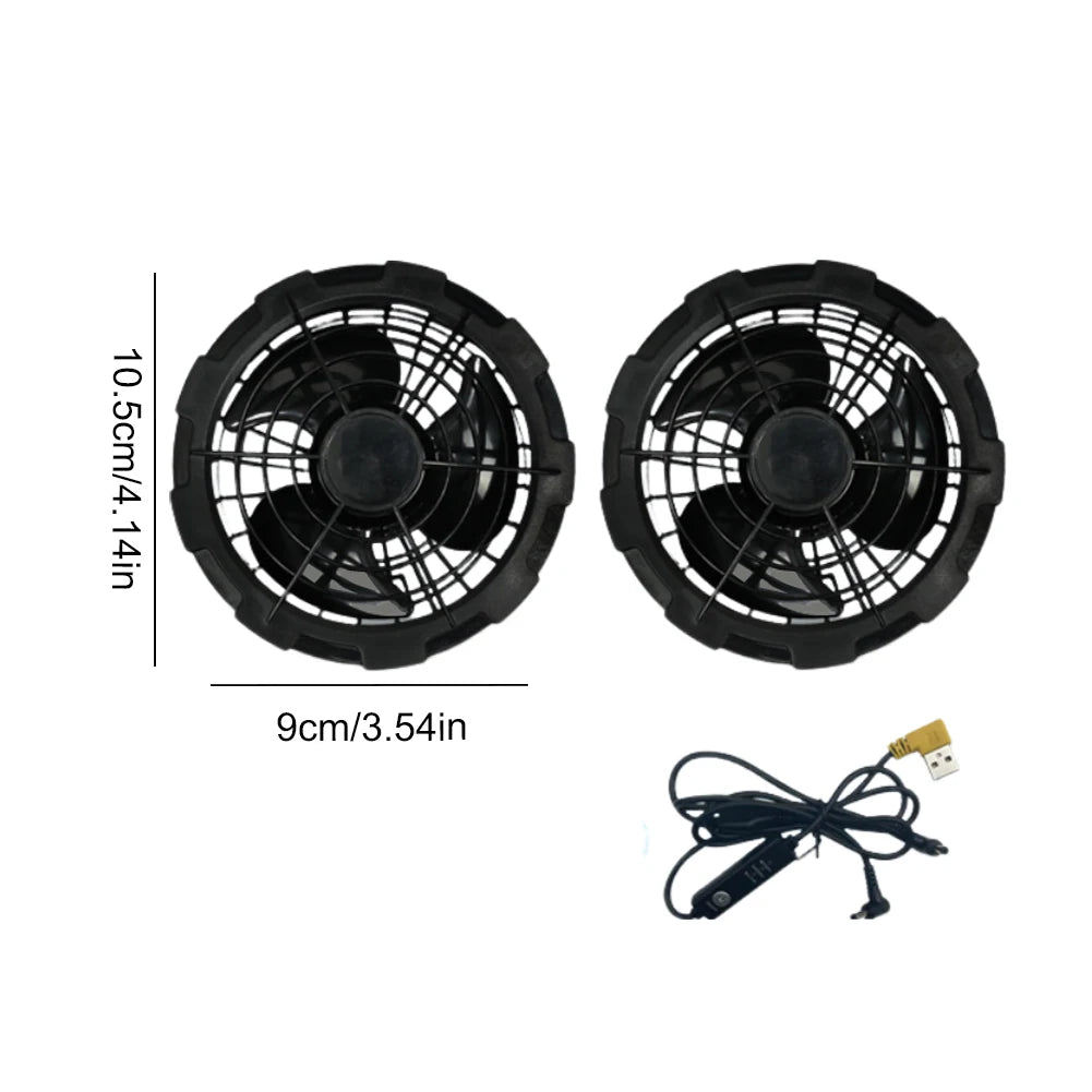 Air Conditioned Breathable Cooling Fan Vest
