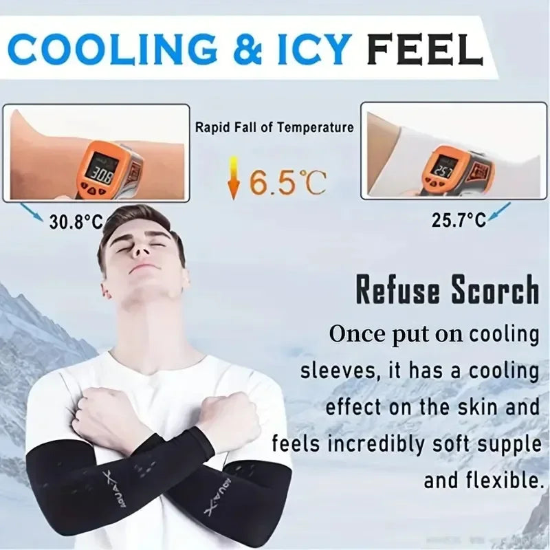 1 Pair Arm Sleeves for Women Men Breathable Sun Protection Sleeves UV Protective Gear for Outdoor Adventures Sports and Driving from China