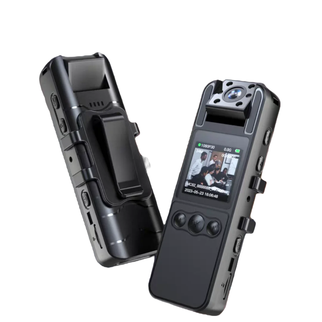 128GB Body Camera with Audio and Video Recording HD 1080P Body Cam 6HR Battery IR Cut Auto Night Vision Body Worn Camcorder