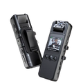 0-128GB Body Camera with Audio and Video Recording HD 1080P/4K Body Cam 6HR Battery IR Cut Auto Night Vision Body Worn Camcorder from China