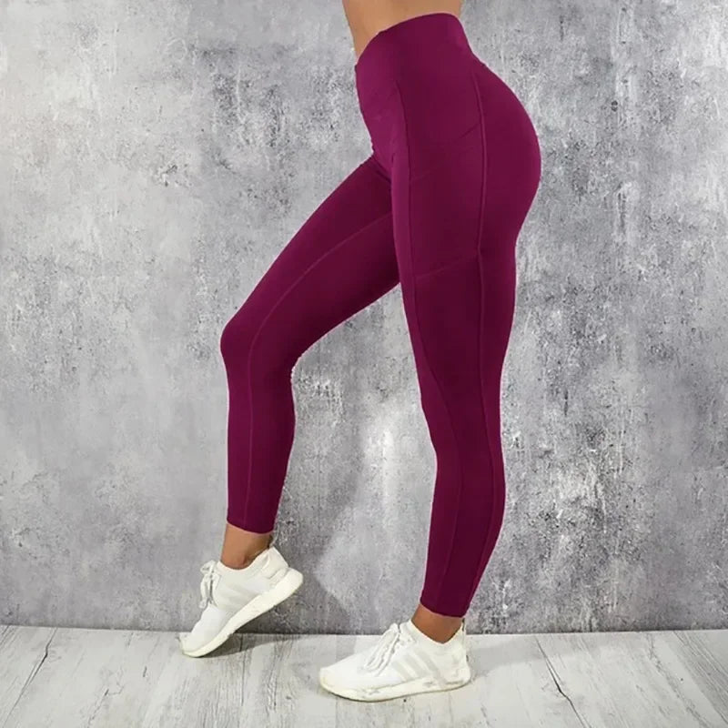 Fitness Women Leggings High Waist Skinny Pants