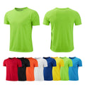 Men's Breathable Multicolor Quick Dry Short Sleeve Sport T-Shirt