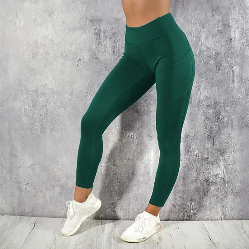 Fitness Women Leggings High Waist Skinny Pants