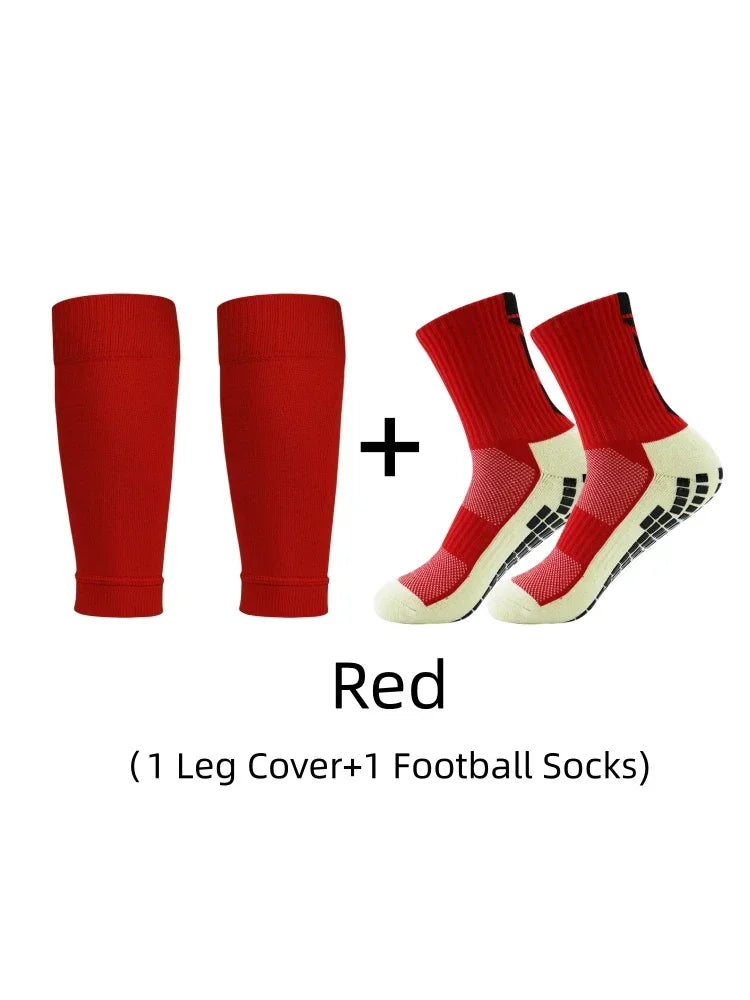 1/3 Sets of High-quality Adhesive Non Slip Socks and Leg Cover Socks