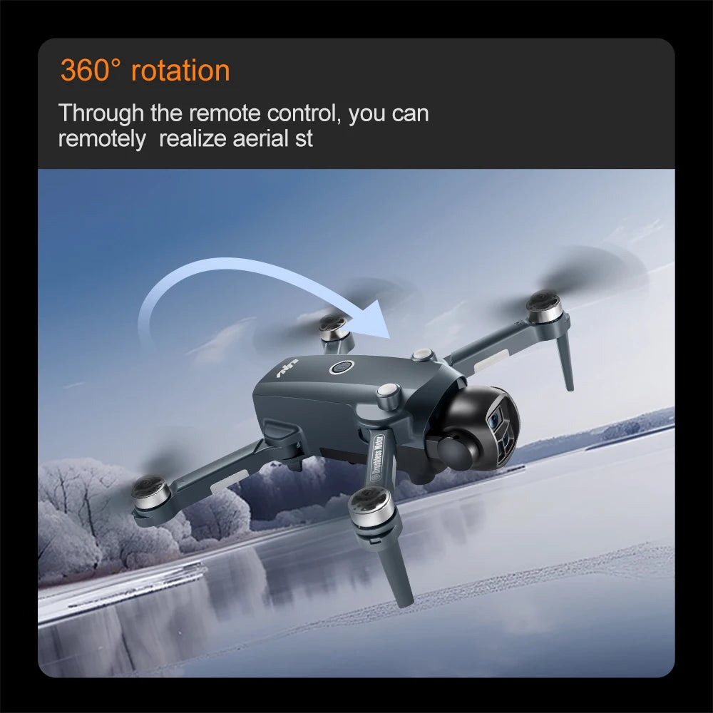 Lenovo V988  Drone Professional 4K HD 8K Dual Camera Remote control with large screen 5G WIFI FPV Foldable Quadcopter RC Dron