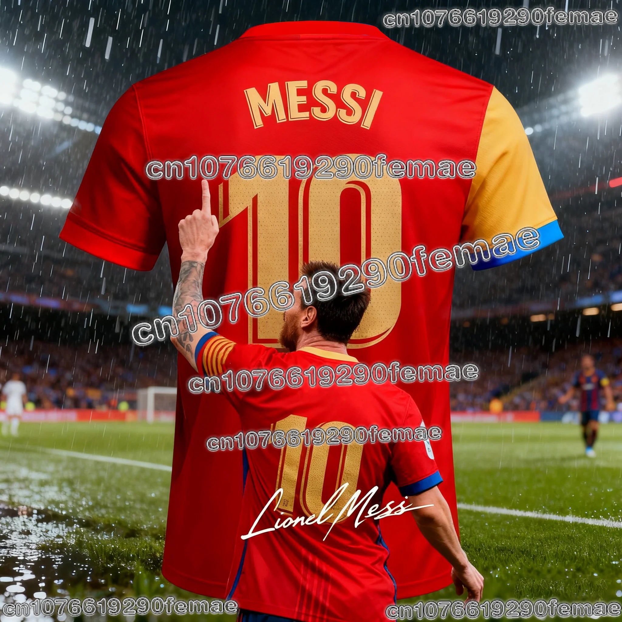 Kids LIONEL MESSI #10 (Multiple Colors) Fan Edition Soccer Jersey