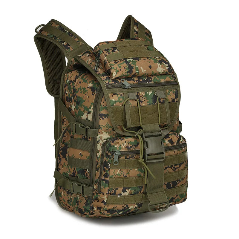 Men's Tactical Survival Hiking Multifunctional Outdoor Backpack