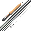 NooNRoo IM8 DIY Fly Fishing Rod Kit 9ft  Combo Kit Very Good Fast Action Fly Blank A Grade Cork Grip Combo 3wt 4wt 5wt 6wt from China