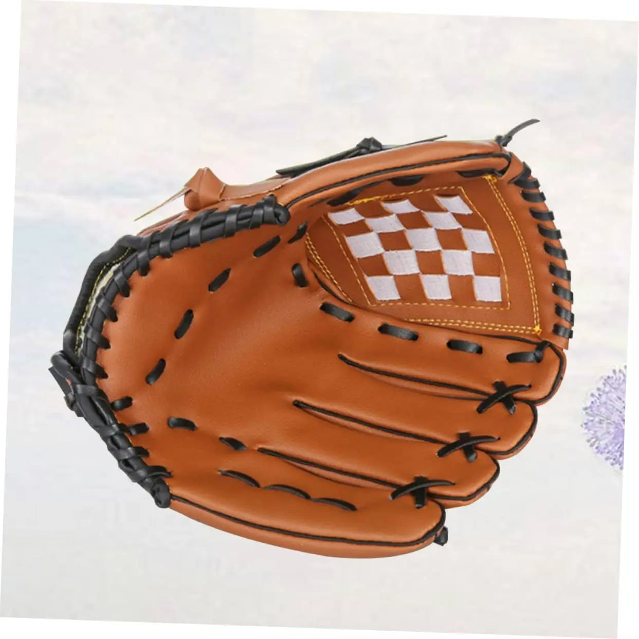 10.5 Inch Thicken Infield Baseball Gloves or Softball Gloves for Youth Sturdy PU Material